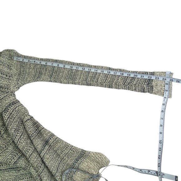 Vince Long Line Sweater | L | Linen Silk Blend | Open Knit Slub | Beachy Summer - Picture 8 of 11